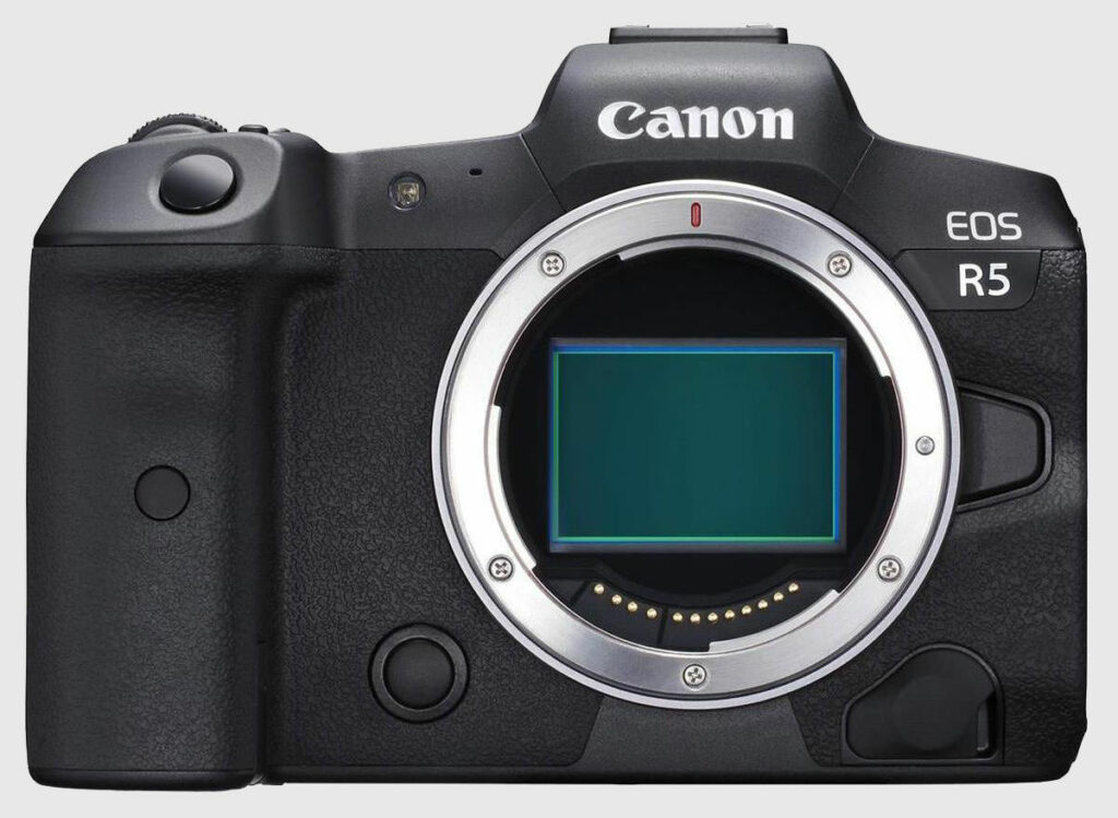 Máy ảnh mirrorless lai tốt nhất : Canon EOS R5